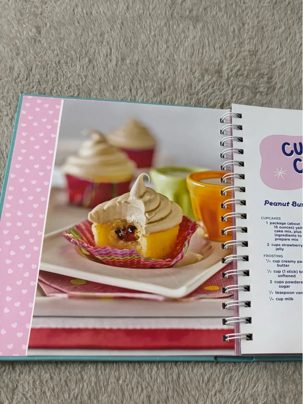 Baking with My Bestie Decorative Recipe/Notebook - Pink & Teal